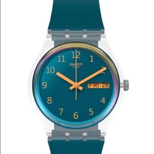 SWATCH WATCH —Blue Away